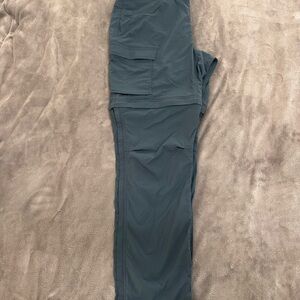 REI Sahara Convertible Women’s pant size 10 color stone blue